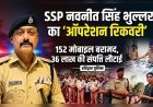 SSP नवनीत सिंह भुल्लर के “ऑपरेशन रिकवरी” का असर: 152 मोबाइल बरामद, 36 लाख की संपत्ति लौटाई