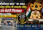“ऑपरेशन प्रहार” का असर: रानीपुर पुलिस की ताबड़तोड़ दबिश, 09 वारंटी गिरफ्तार