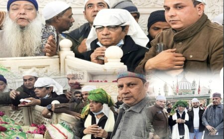 Piran kaliyar:- शूटिंग के बीच अक़ीदत की हाजिरी: हॉलीवुड फिल्म ‘शेष’ के अभिनेता ब्रिजेन्द्र काला ने दरगाह साबिर पाक में टेका मत्था..