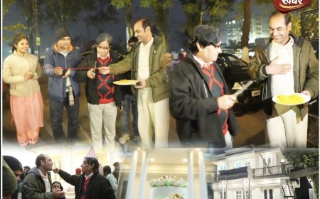 फीता काटकर अभिनेता बृजेंद्र काला ने किया 'The Manor Resorts' का भव्य उद्घाटन