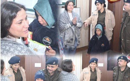 ठंड में ठिठुरते मासूमों को मिला सहारा, हरिद्वार पुलिस ने दो परिवारों की उजड़ी मुस्कान लौटा दी..