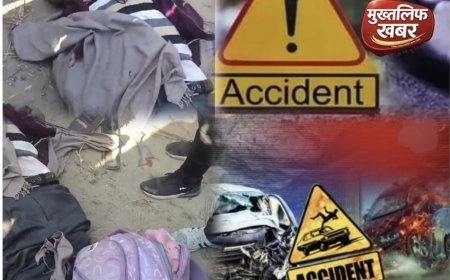 तेज रफ्तार कार और ई-रिक्शा की जोरदार टक्कर, उड़े परखच्चे; तीन की मौके पर मौत, चार घायल..