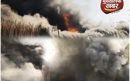 हरिद्वार में टेंट हाउस बना आग का गोदाम, विकराल लपटों से दहला बैरागी कैंप..