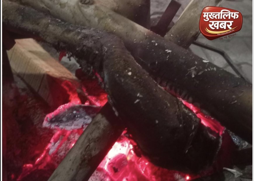 अलाव के नाम पर खानापूर्ति, सवालों के घेरे में नगरपंचायत की कारगुजारी, राहगीरों को मिल रही सिर्फ ठंडी राख...?