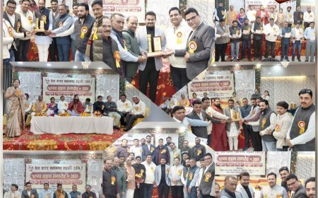 "रुड़की में प्रेस क्लब महानगर रुड़की (रजि.) का भव्य शपथग्रहण, सत्यनिष्ठ पत्रकारिता का दिया संदेश..