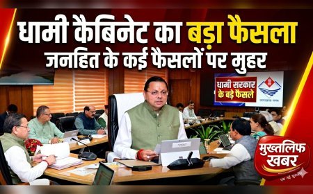 "धामी कैबिनेट का बड़ा फैसला: नए मंत्रियों का स्वागत, पीएम संदेश पर आभार; जनहित और विकास के कई प्रस्तावों पर लगी मुहर..