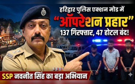 “ऑपरेशन प्रहार” में हरिद्वार पुलिस का बड़ा एक्शन, 137 आरोपी गिरफ्तार