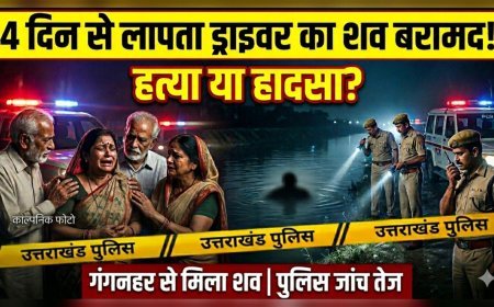 हरिद्वार में सनसनी: 4 दिन से लापता स्कूल ड्राइवर का शव गंगनहर से बरामद, हत्या की आशंका