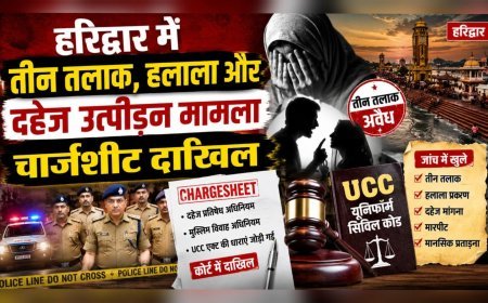 हरिद्वार में तीन तलाक, हलाला और दहेज उत्पीड़न मामले में चार्जशीट दाखिल